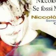 Il testo ACQUA di NICCOLÒ FABI è presente anche nell'album Sereno ad ovest (2000)