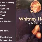 Il testo MY LOVE IS YOUR LOVE di WHITNEY HOUSTON è presente anche nell'album My love is your love (1998)