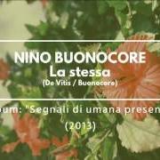 Il testo L'AMORE CHE NON VEDI di NINO BUONOCORE è presente anche nell'album Segnali di umana presenza (2013)