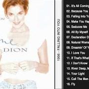 Il testo I LOVE YOU di CELINE DION è presente anche nell'album Falling into you (1996)