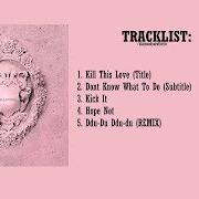 Il testo KICK IT delle BLACKPINK è presente anche nell'album Kill this love (2019)