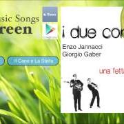 Il testo IL CANE E LA STELLA di ENZO JANNACCI è presente anche nell'album Enzo jannacci e giorgio gaber (1960)