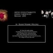 Il testo LAST NIGHT di GOOD CHARLOTTE è presente anche nell'album Cardiology (2010)