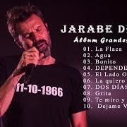 Il testo DOS DÍAS EN LA VIDA di JARABE DE PALO è presente anche nell'album ¿grandes exitos? jarabedepalo (2003)